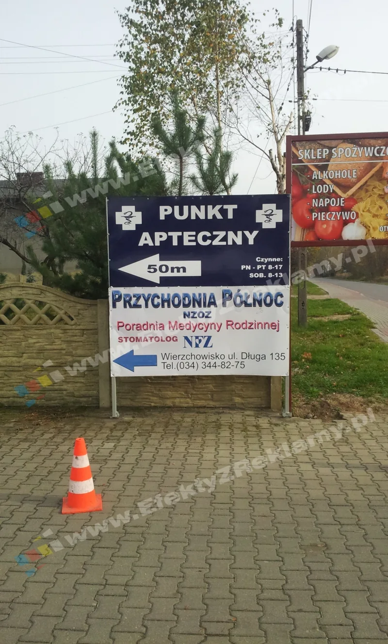 naprawa reklam częstochowa - zdjęcie obrazujący efekt finalny przeprowadzonej naprawy