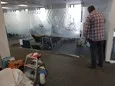 przeszklone boksy w biurze open space — folia mleczna, Częstochowa (zdjęcie 29)